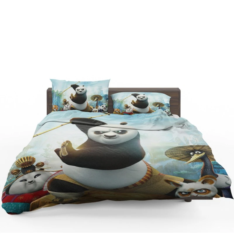 Po in Kung Fu Panda 3 Movie Bedding Set Po in Kung Fu Panda 3 Movie Bedding Set