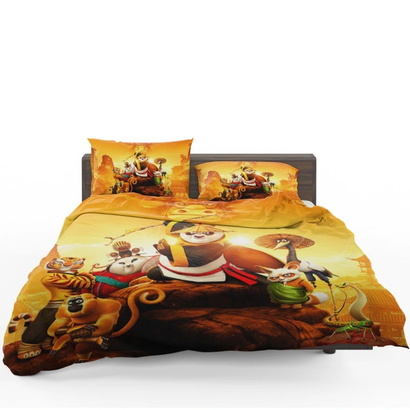 Po in Kung Fu Panda 3 Movie Kids Comedy Bedding Set Po in Kung Fu Panda 3 Movie Kids Comedy Bedding Set