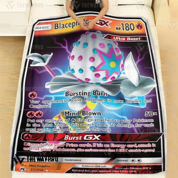 Pokemon-Blacephalon-Gx-Bedding-Set-And-Quilt-Blanket-2