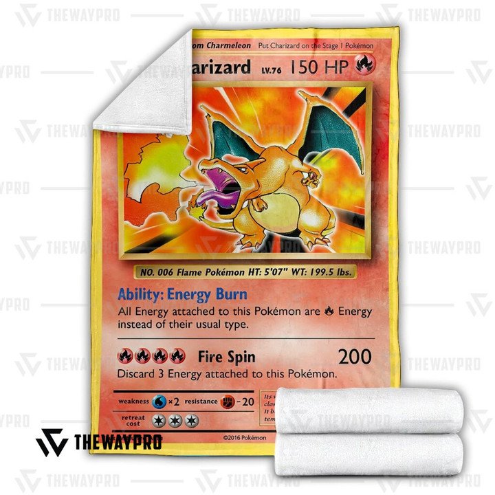 Pokemon Charizard Evolutions Bedding Set And Quilt Blanket Pokemon Charizard Evolutions Bedding Set And Quilt Blanket