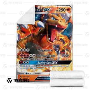 Pokemon Charizard-Gx Bedding Set And Quilt Blanket