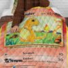 Pokemon Charmander Bedding Set And Quilt Blanket