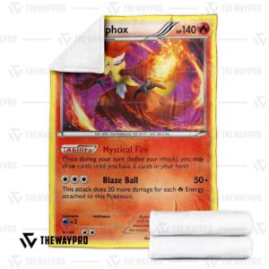 Pokemon Delphox Xy Bedding Set And Quilt Blanket