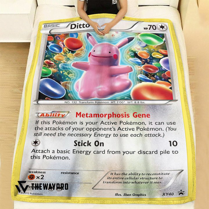 Pokemon-Ditto-Xy-Promos-Bedding-Set-And-Quilt-Blanket-2
