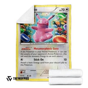 Pokemon Ditto Xy Promos Bedding Set And Quilt Blanket