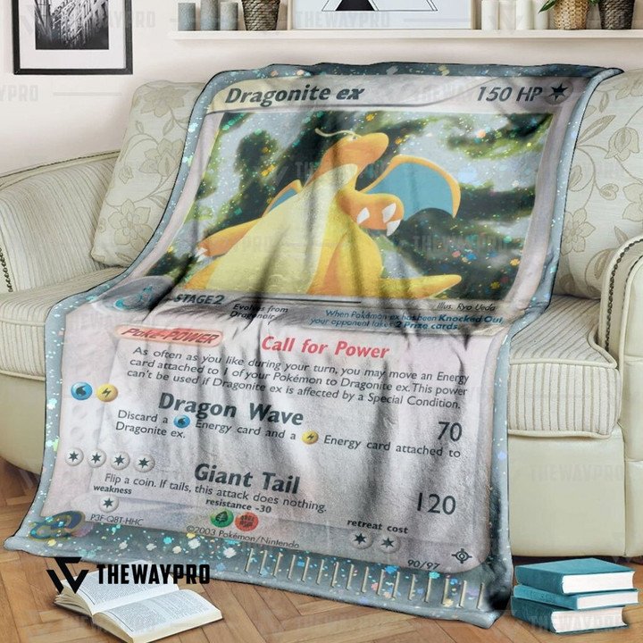 Pokemon-Dragonite-Ex-Dragon-Bedding-Set-And-Quilt-Blanket-1