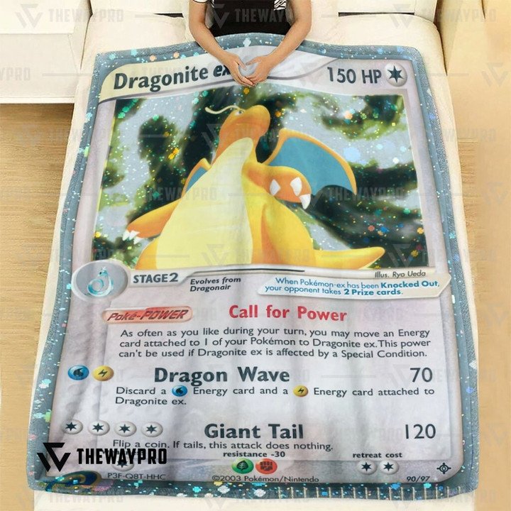 Pokemon-Dragonite-Ex-Dragon-Bedding-Set-And-Quilt-Blanket-2