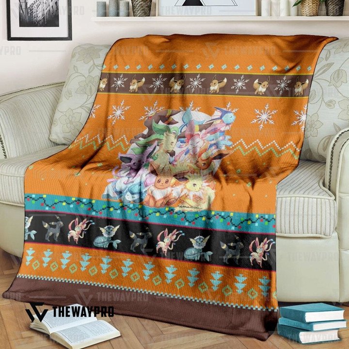 Pokemon-Eevee-And-Eeveelutions-Bedding-Set-And-Quilt-Blanket-1