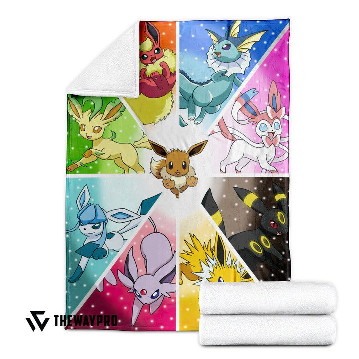 Pokemon Eeveelutions Bedding Set And Quilt Blanket Pokemon Eeveelutions Bedding Set And Quilt Blanket