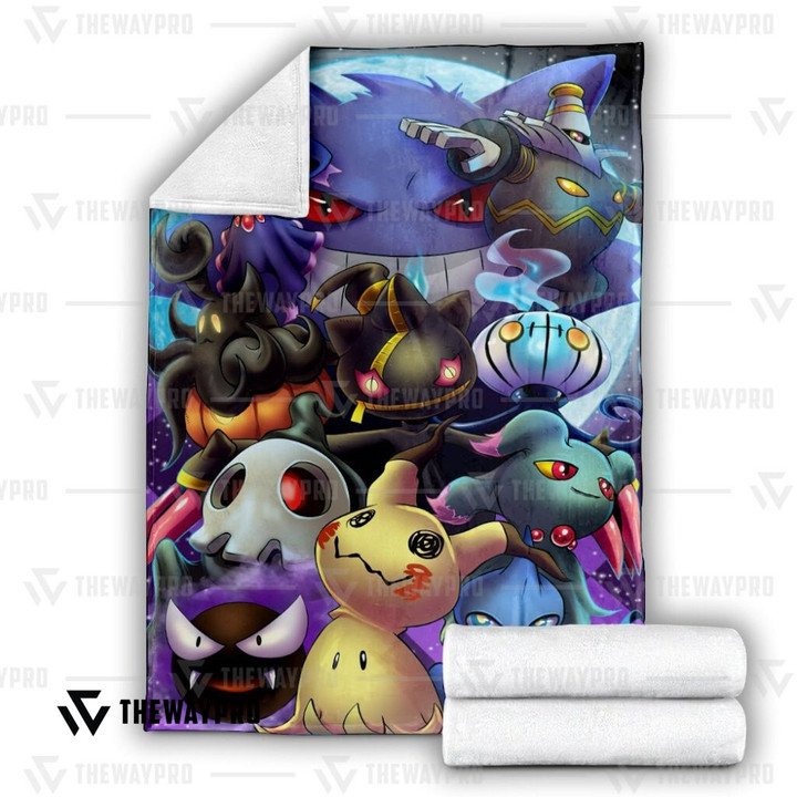 Pokemon Ghosting Bedding Set And Quilt Blanket Pokemon Ghosting Bedding Set And Quilt Blanket