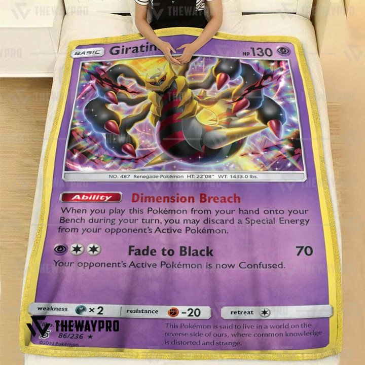 Pokemon-Giratina-Unified-Minds-Bedding-Set-And-Quilt-Blanket-2