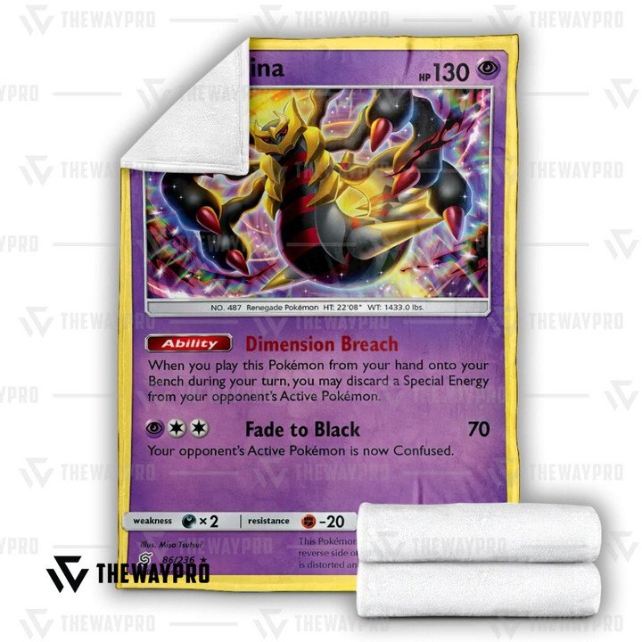 Pokemon Giratina Unified Minds Bedding Set And Quilt Blanket Pokemon Giratina Unified Minds Bedding Set And Quilt Blanket