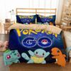 Pokemon Go Duvet Cover and Pillowcase Set Bedding Set 546