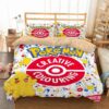 Pokemon Go Duvet Cover and Pillowcase Set Bedding Set 743