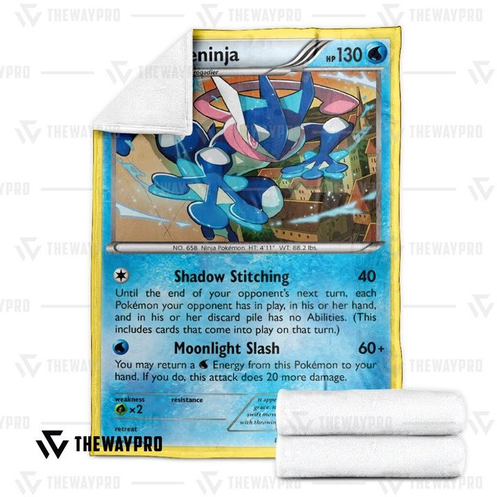 Pokemon Greninja Bedding Set And Quilt Blanket Pokemon Greninja Bedding Set And Quilt Blanket