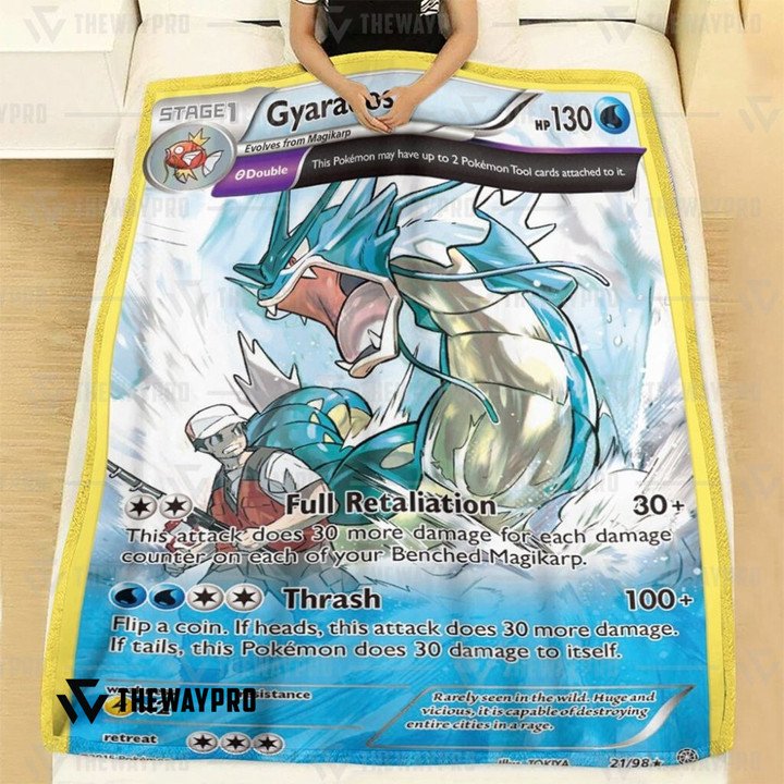 Pokemon-Gyarados-Ancient-Bedding-Set-And-Quilt-Blanket-2