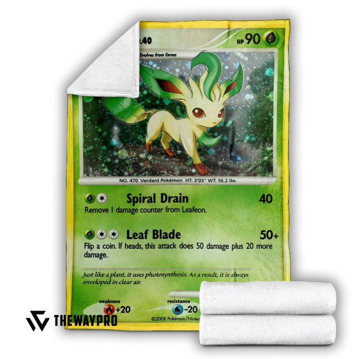Pokemon Leafeon Bedding Set And Quilt Blanket Pokemon Leafeon Bedding Set And Quilt Blanket