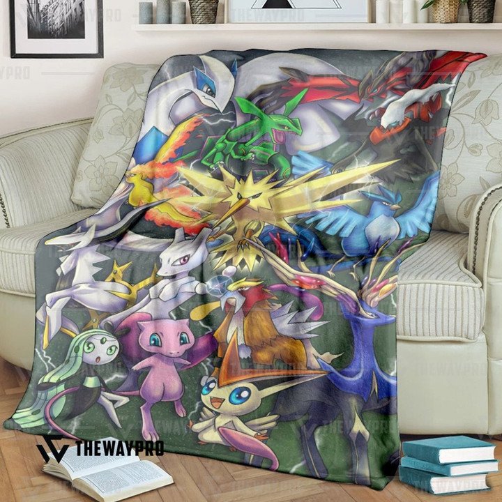 Pokemon-Legendary-Bedding-Set-And-Quilt-Blanket-1