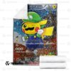 Pokemon Luigi Pikachu Bedding Set And Quilt Blanket