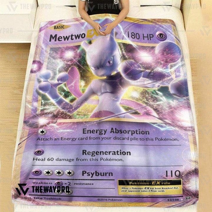 Pokemon-Mewtwo-Ex-Evolutions-Bedding-Set-And-Quilt-Blanket-2