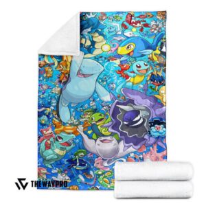 Pokemon Poke Worlds Bedding Set And Quilt Blanket