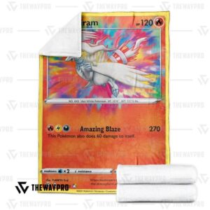 Pokemon Reshiram Bedding Set And Quilt Blanket