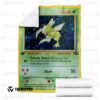 Pokemon Scyther Holo 1St Edition Bedding Set And Quilt Blanket