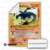 Pokemon Shining Charizard Neo Destiny Bedding Set And Quilt Blanket