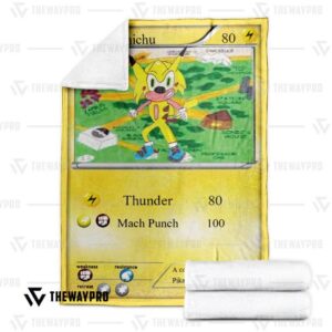 Pokemon Sonichu Bedding Set And Quilt Blanket