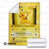 Pokemon Thicc Pikachu Bedding Set And Quilt Blanket
