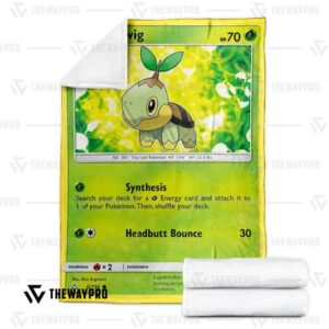 Pokemon Turtwig Bedding Set And Quilt Blanket