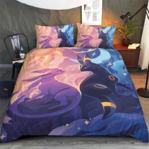 Pokemon Umbreon And Espeon Bedding Set