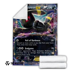 Pokemon Umbreon-Ex Bedding Set And Quilt Blanket