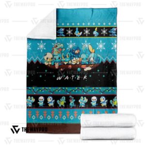 Pokemon Water Bedding Set And Quilt Blanket