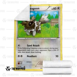 Pokemon Zigzagoon Bedding Set And Quilt Blanket