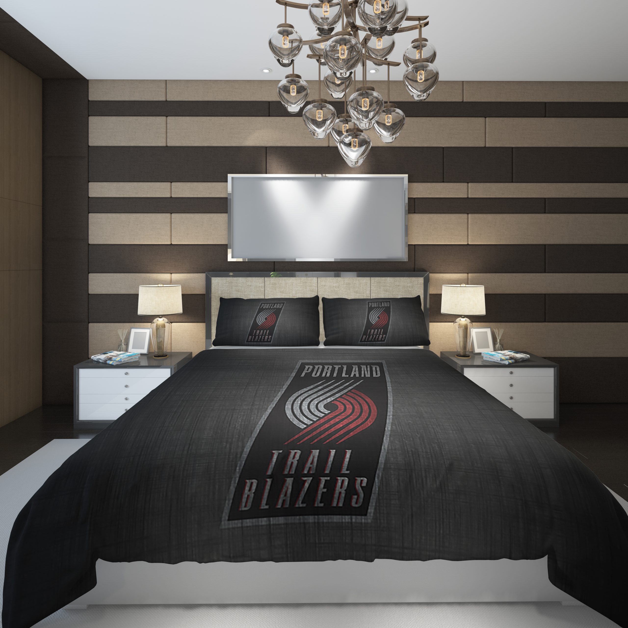 Portland Trail Blazers 4 NBA Basketball ize Duvet Cover and Pillowcase Set Bedding Set Portland Trail Blazers 4 NBA Basketball ize Duvet Cover and Pillowcase Set Bedding Set