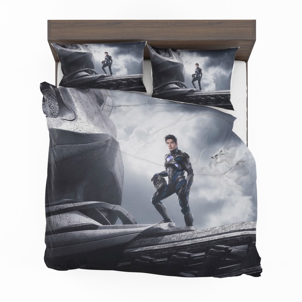 Power-Rangers-2017-Movie-Black-Ranger-Zack-Taylor-Zord-Bedding-Set-1
