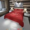 Prada Milano Red Duvet Cover Bedding Set