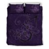 Premium Violet Duver Duvet Cover and Pillowcase Set Bedding Set