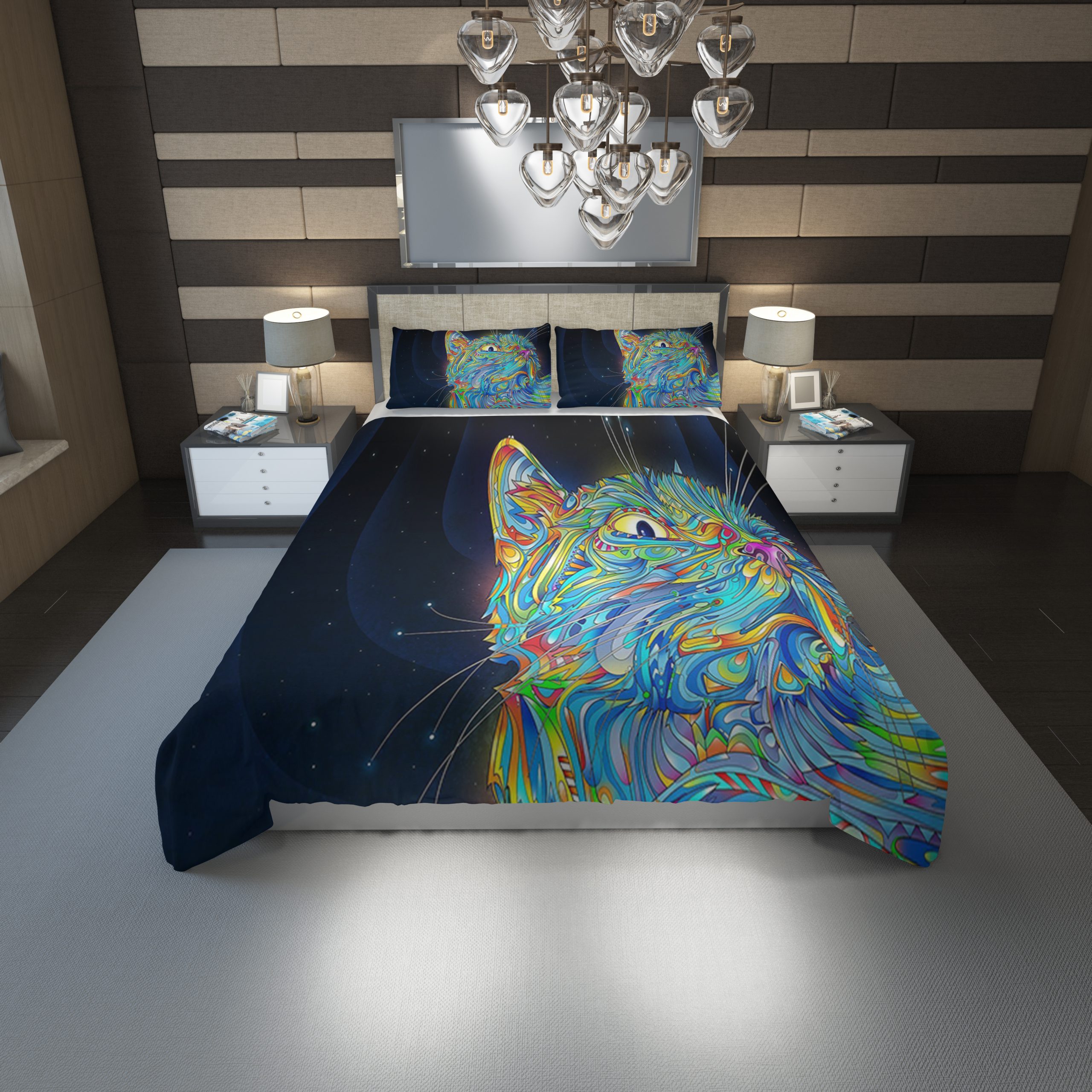 Psychodelic 29 Duvet Cover and Pillowcase Set Bedding Set Psychodelic 29 Duvet Cover and Pillowcase Set Bedding Set