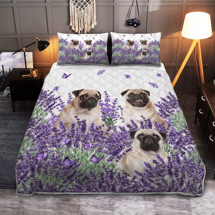 Pug-Lavender-Quilt-Bedding-Set-2