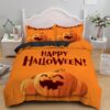 Pumpkin Happy Halloween Bedding Set