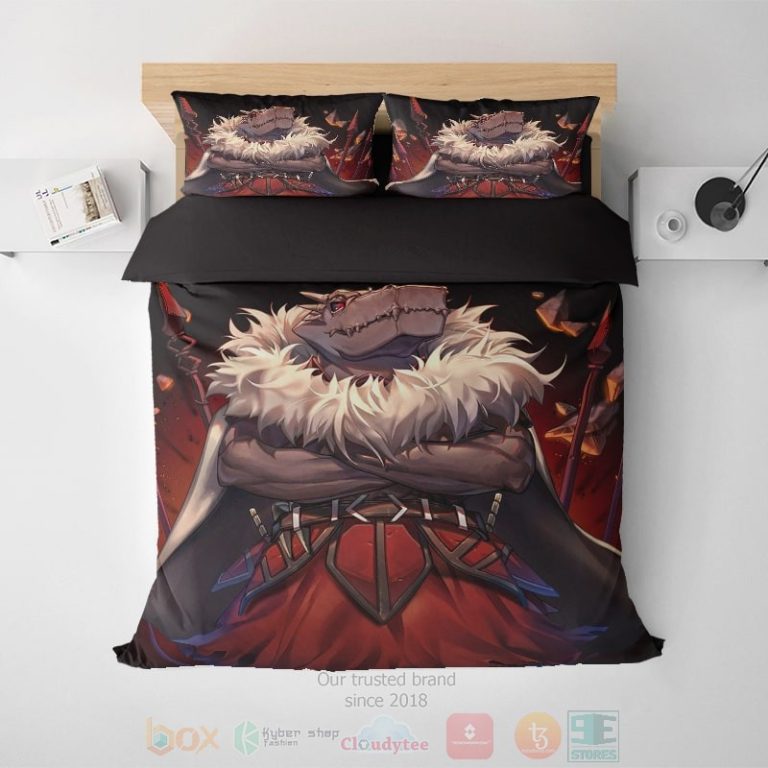 Rak-Wraithraiser-The-Gator-Warrior-Tower-Of-God-Anime-Bedding-Set-1