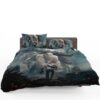 Rampage Dwayne Johnson White Gorilla Bedding Set