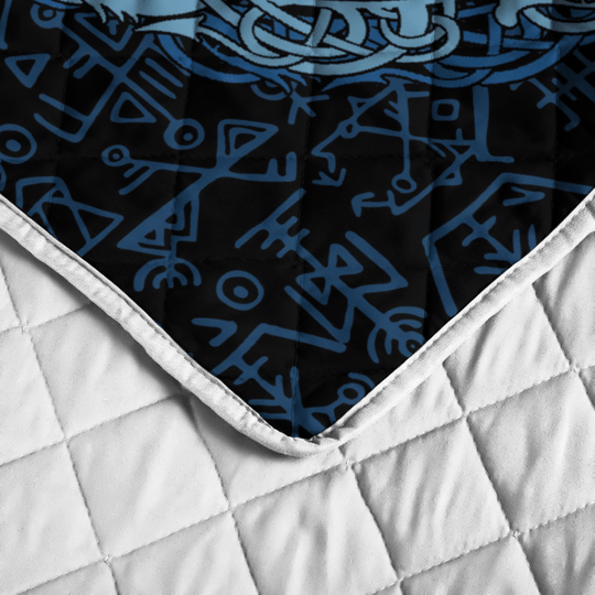 Ranven And Rune Viking Quilt Bedding Set Ranven And Rune Viking Quilt Bedding Set
