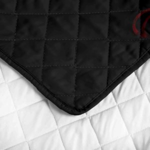 Raven And Rune Black Red Quilt Bedding Set