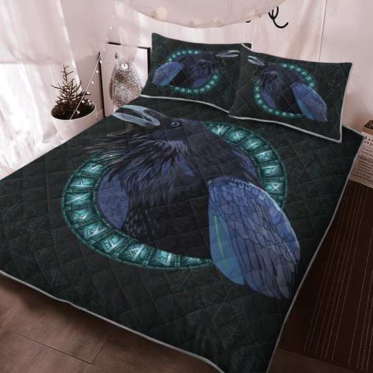 Raven-And-Rune-Viking-Quilt-Bedding-Set-1