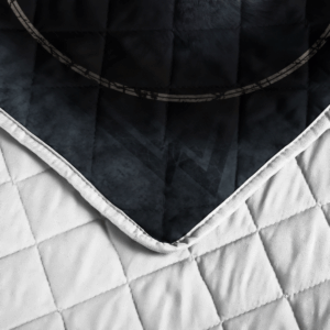 Raven And Runic Valknut Quilt Bedding Set