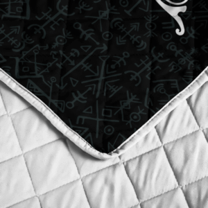 Raven And Spear Of Odin Quilt Bedding Set