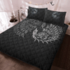 Raven And Wolf Fenrir Quilt Bedding Set